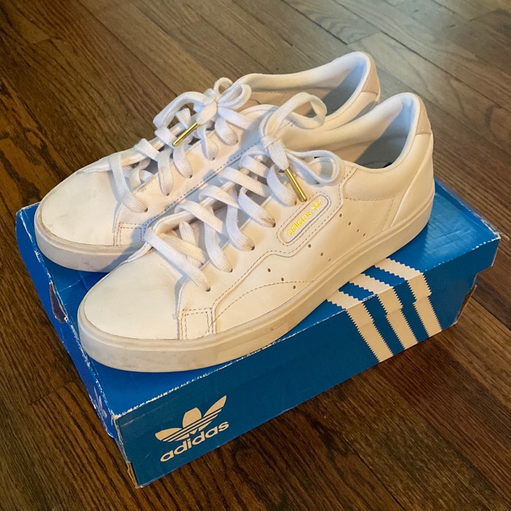Adidas womens sleek sneaker